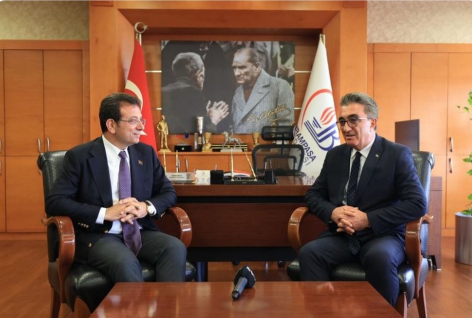İMAMOĞLU’NDAN MUTLU’YA TEBRİK