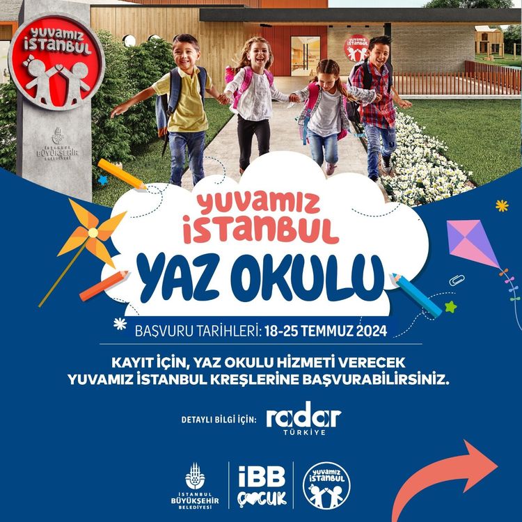 İBB ÇOCUK YAZ OKULU BAŞLIYOR