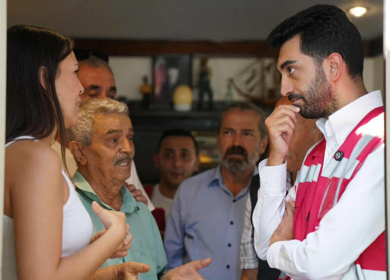 Eren Ali Bingöl Cami Mahallesi’nde esnaf ve vatandaşları ziyaret etti