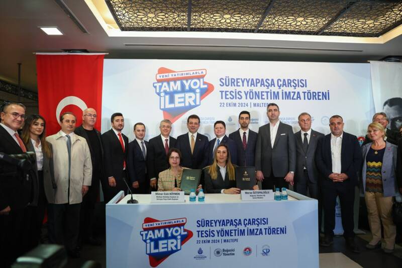 Süreyyapaşa Çarşısı için imzalar atıldı