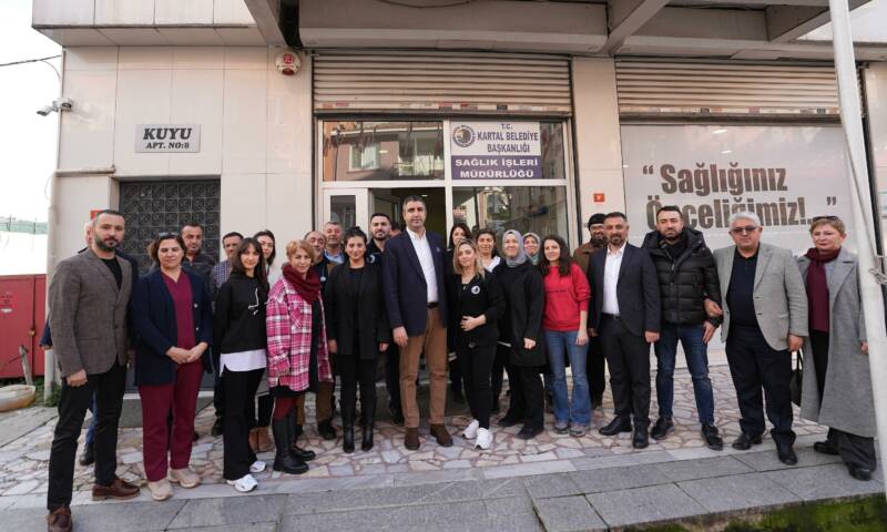 Başkan Gökhan Yüksel, Kartal Belediyesi Ailesinin Yeni Yılını Kutladı