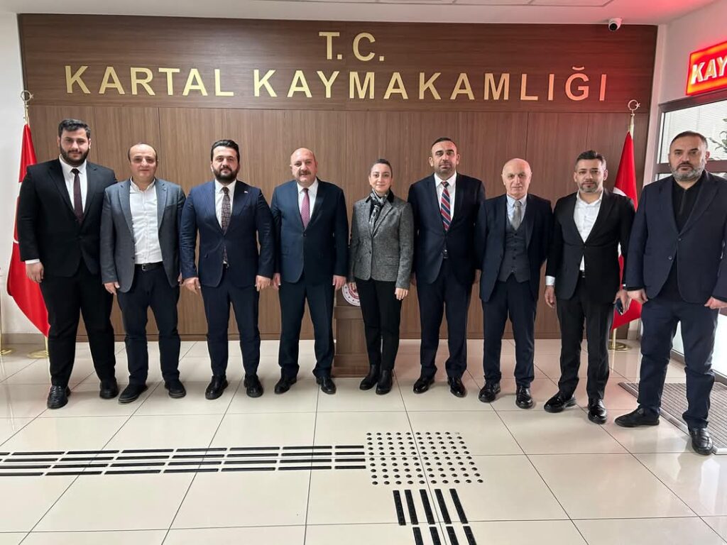 Haydar Göksoy, Kaymakam Edip Çakıcı’yı Ziyaret etti