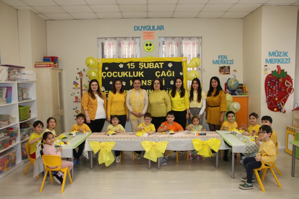 Kreş Öğrencilerinden ‘Çocukluk Çağı Kanserleri Farkındalık Günü’ Kapsamında Anlamlı Etkinlik