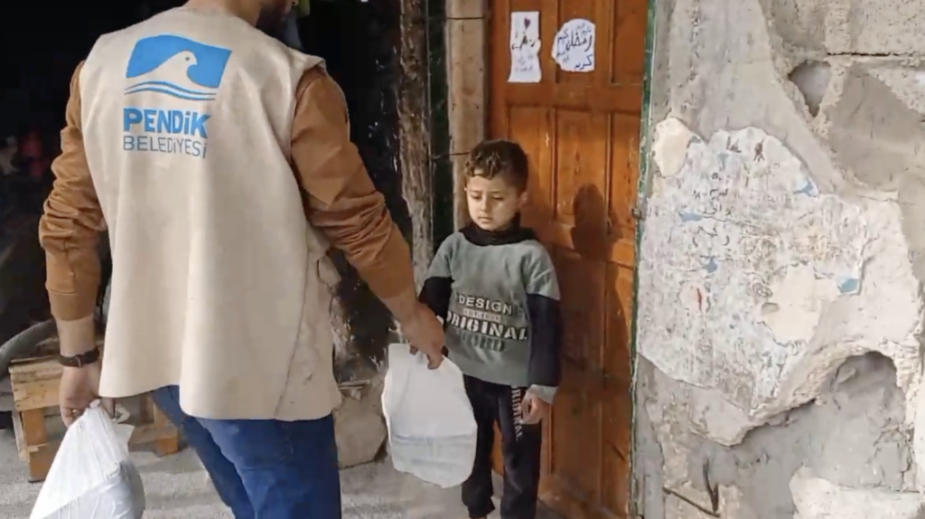 Pendik’ten Gazze’ye Kardeşlik Sofrası