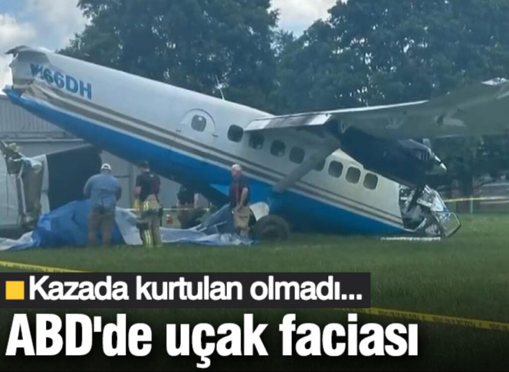 ABD’de uçak faciası: Kazada kurtulan olmadı