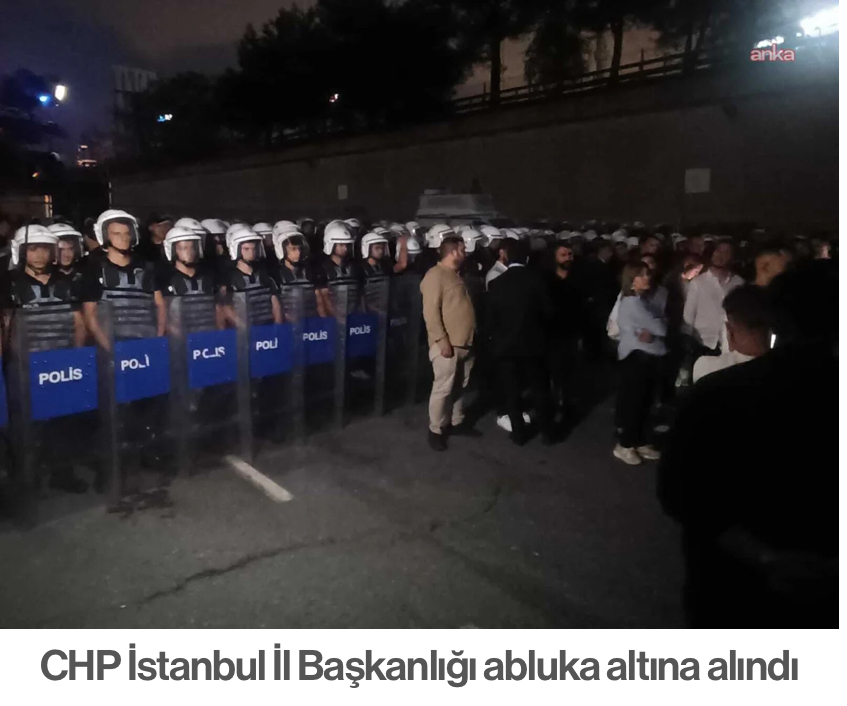 İstanbul’da bazı ilçelerde 3 gün süreyle gösteri ve eylemler yasaklandı