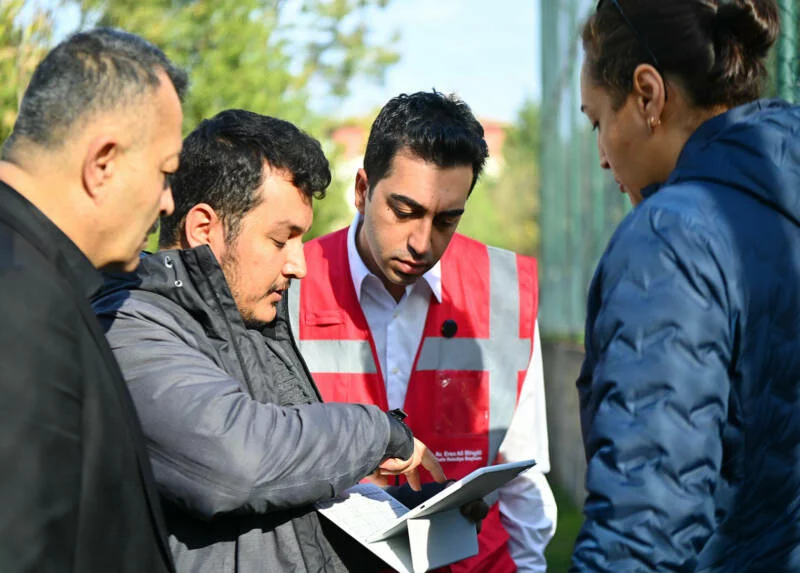 İshakpaşa Parkı yenileniyor: Başkan Bingöl, çalışmaları yerinde inceledi