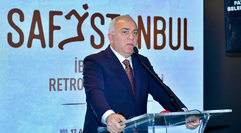 Başkan Turan’ın Katılımıyla “SafiStanbul – İbrahim Safi Retrospektif Sergisi”, Nusret Çolpan Sanat Galerisi’nde Açıldı