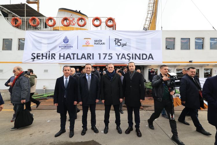 ŞEHİR HATLARI 175. KURULUŞ YIL DÖNÜMÜNÜ KUTLUYOR