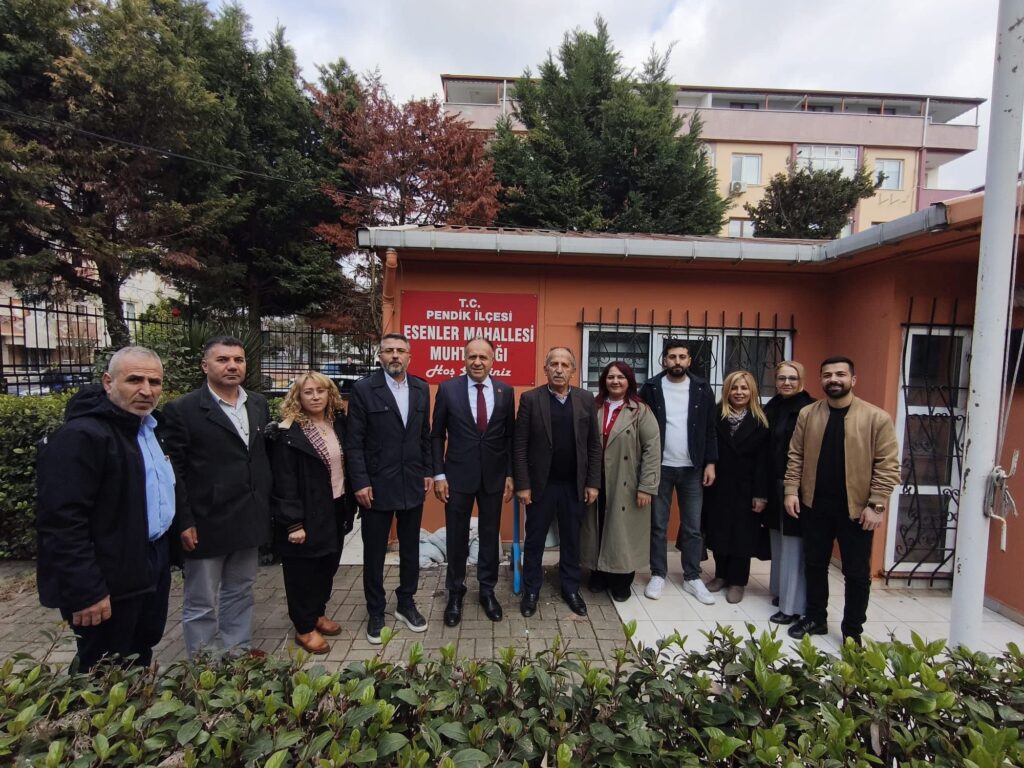 CHP Pendik İlçe Başkanı Niyazi Güneri Muhtar Ziyaretlerini Sürdürüyor