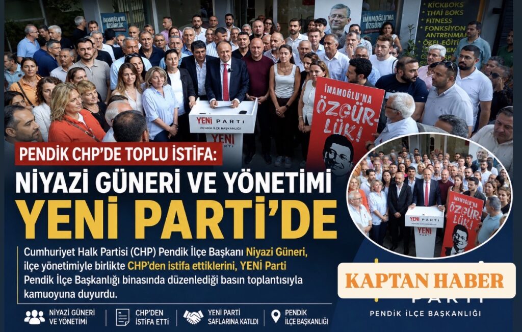 Niyazi Güneri, siyasi mücadelelerini bundan sonra YENİ Parti çatısı altında sürdüreceklerini açıkladı.